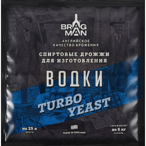 Турбо Дрожжи Bragman Водка 66 гр.
