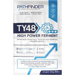 Дрожжи спиртовые Pathfinder 48 Turbo High Power Ferment, 135 г
