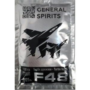 Турбо Дрожжи General Spirits F48 130 гр.